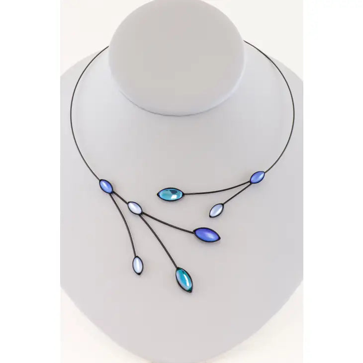 Aspen Leaf Wire Necklace