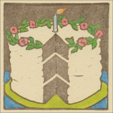 cake gift enclosure card