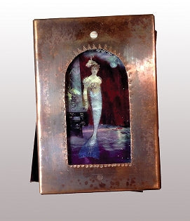 Mermaid with pearl Reliquary Box
