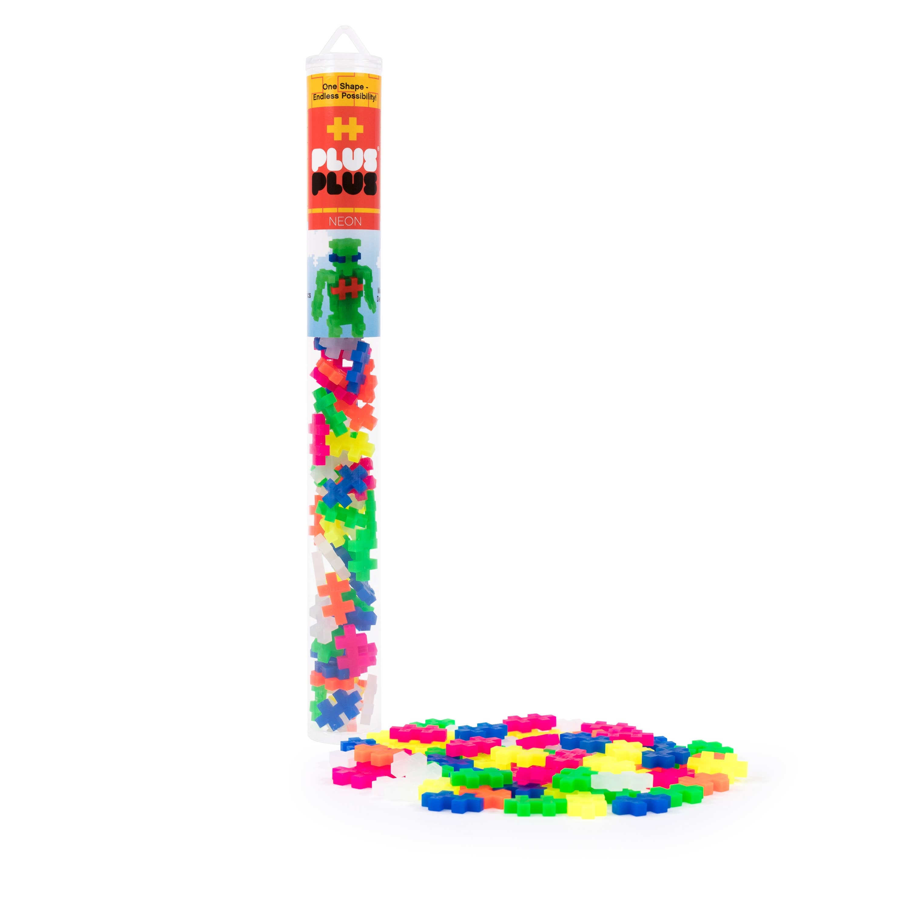 neon construction toy