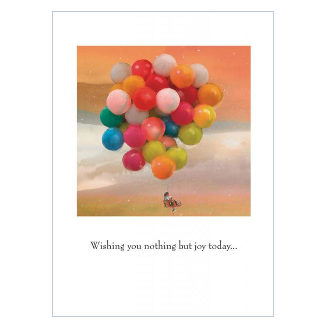 Wishing you nothing but joy today Blank Greeting card