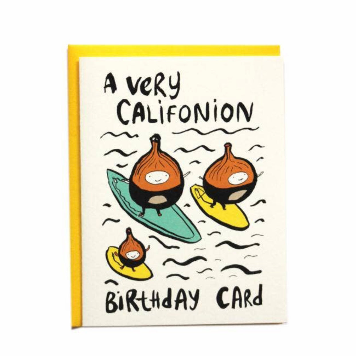 a very califonion birthday card greeting card
