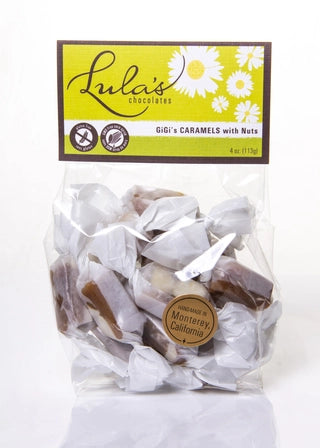 Lula's caramels with nuts