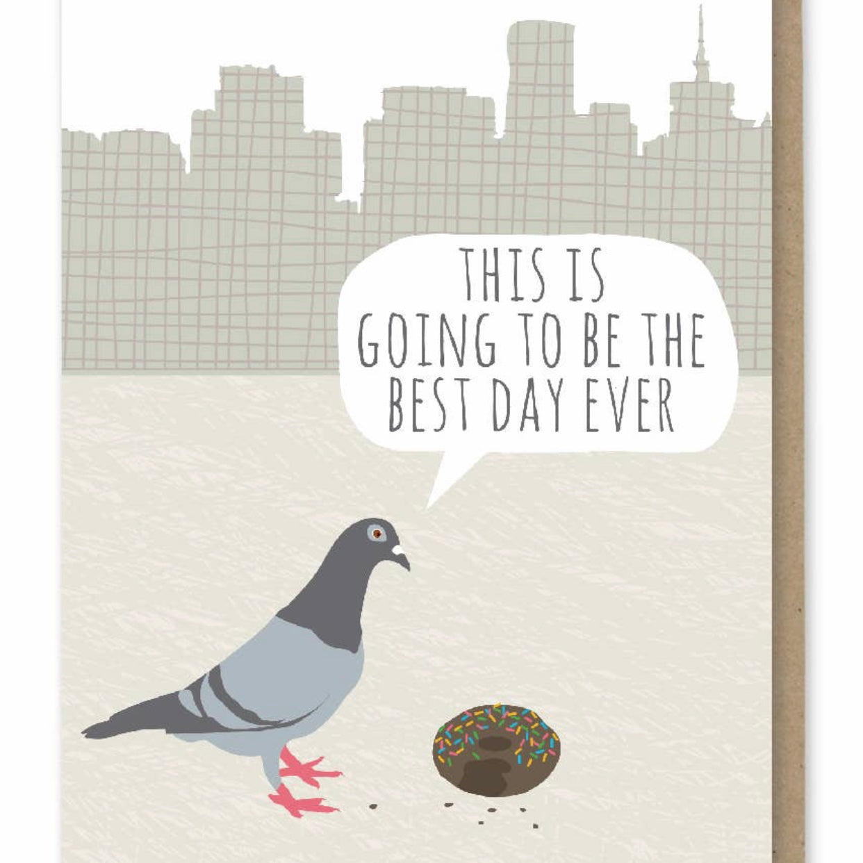 this is going to be the best day ever greeting card