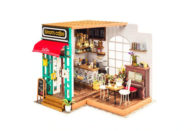 DIY miniature coffee shop