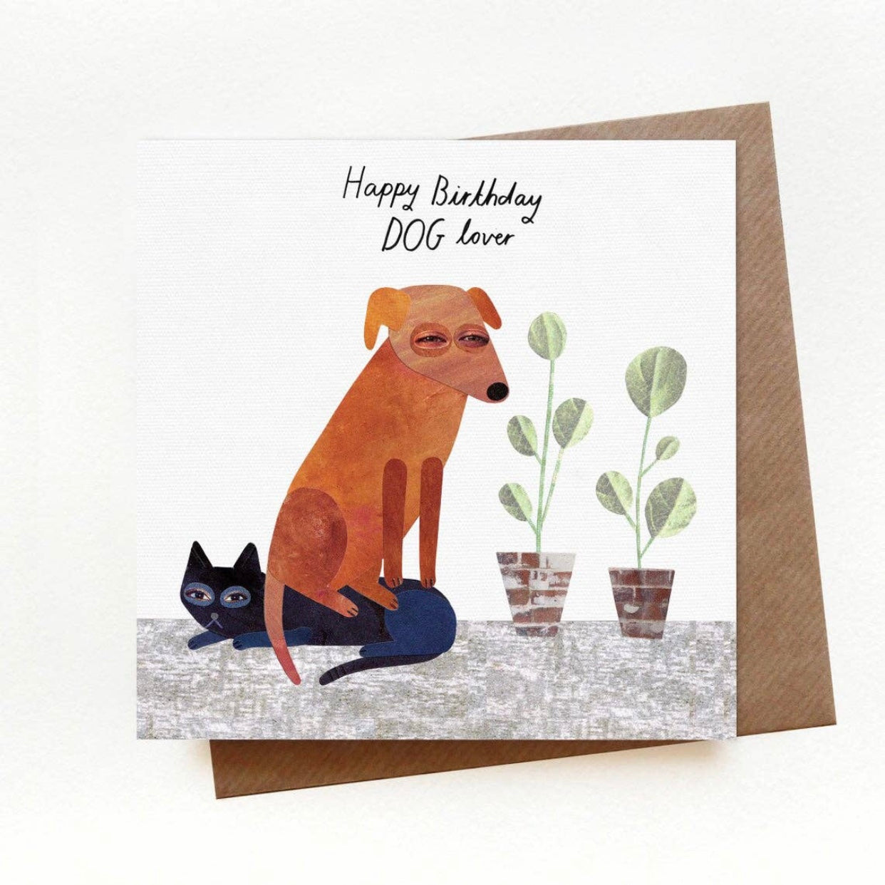 happy birthday dog lover greeting card