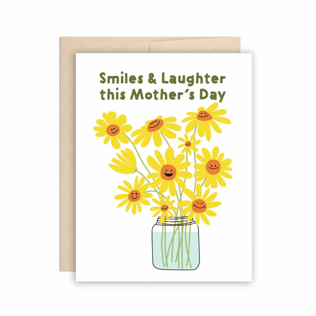 Smiles & Laughter mothers day card