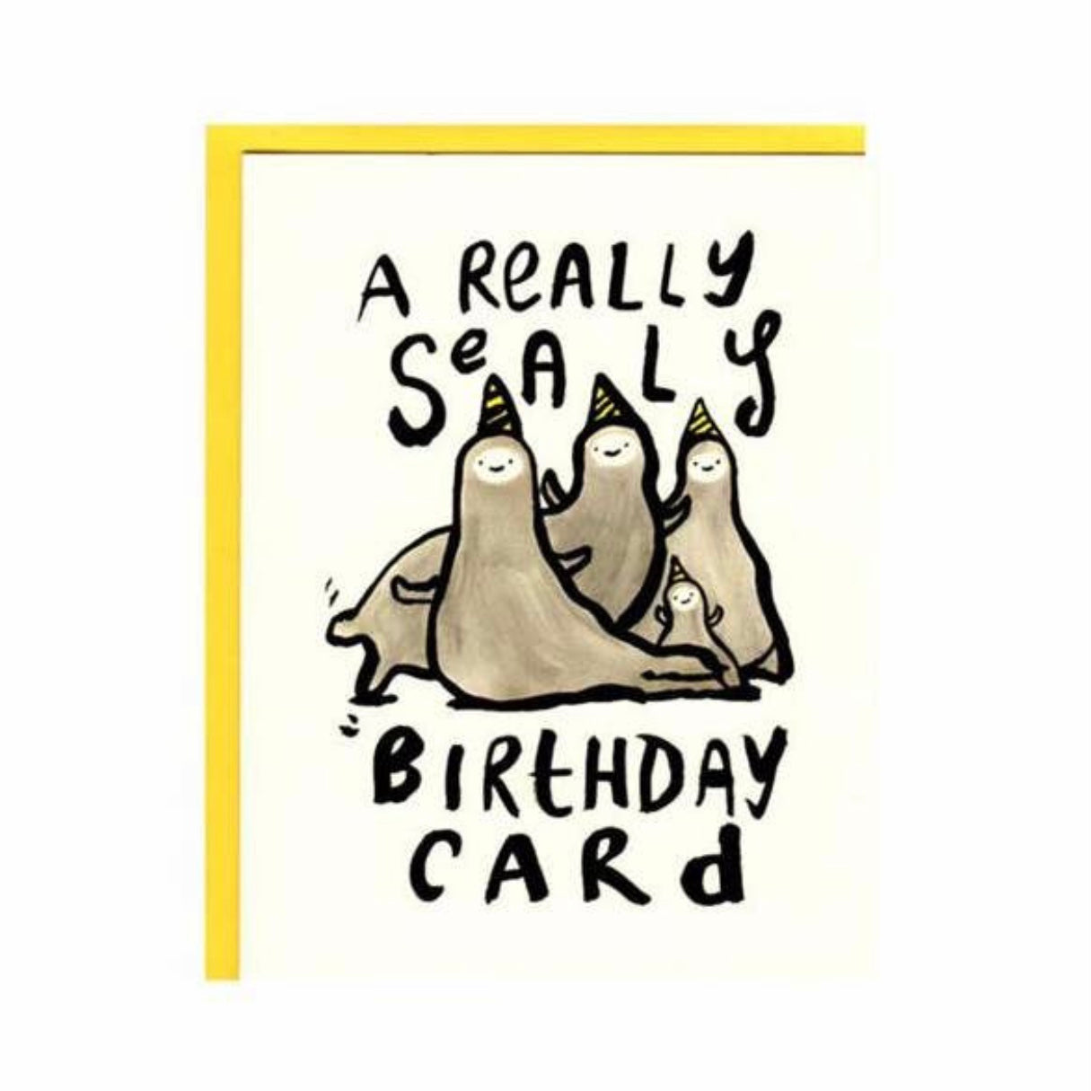 a really sealy birthday card
