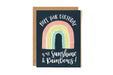 Rainbow Happy Birthday greeting card