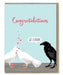 congratulations love bird greeting card