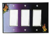 triple wide ceramic light switch plate monarch