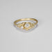 gold diamond encrusted ring