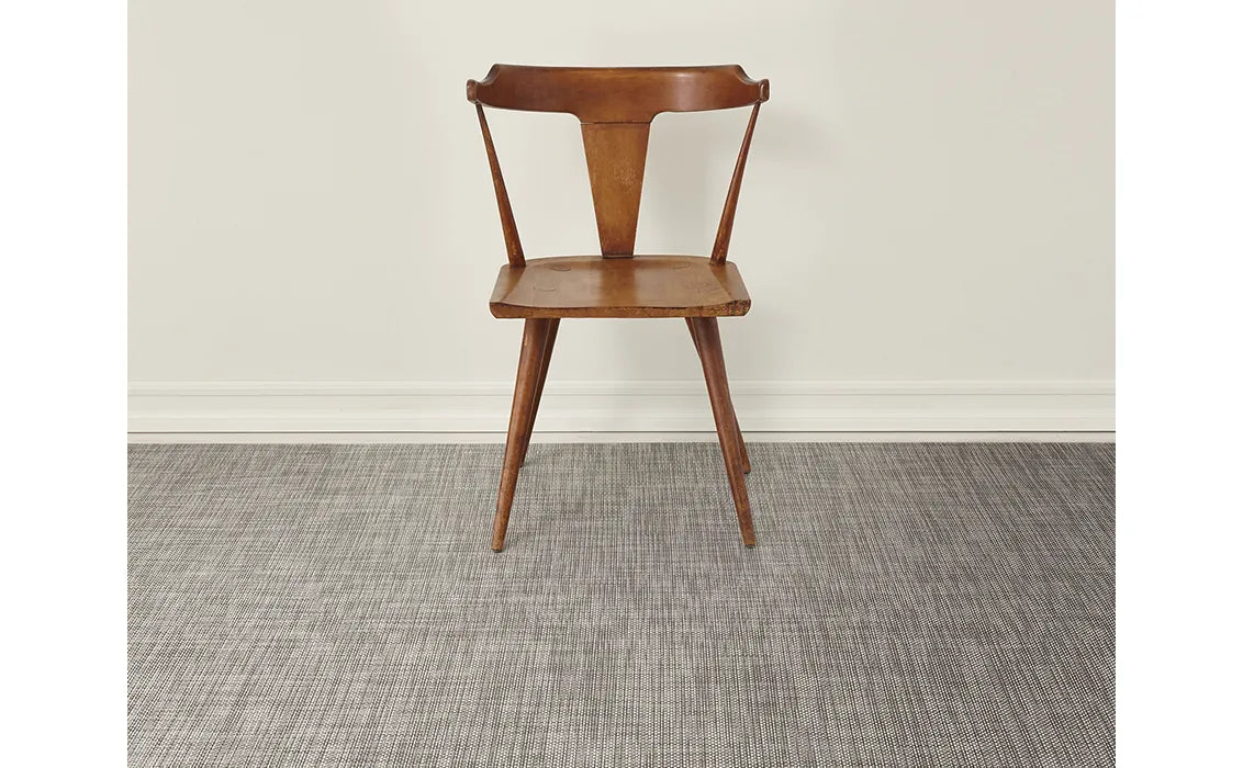 Basketweave Woven Floor Mat | Oyster