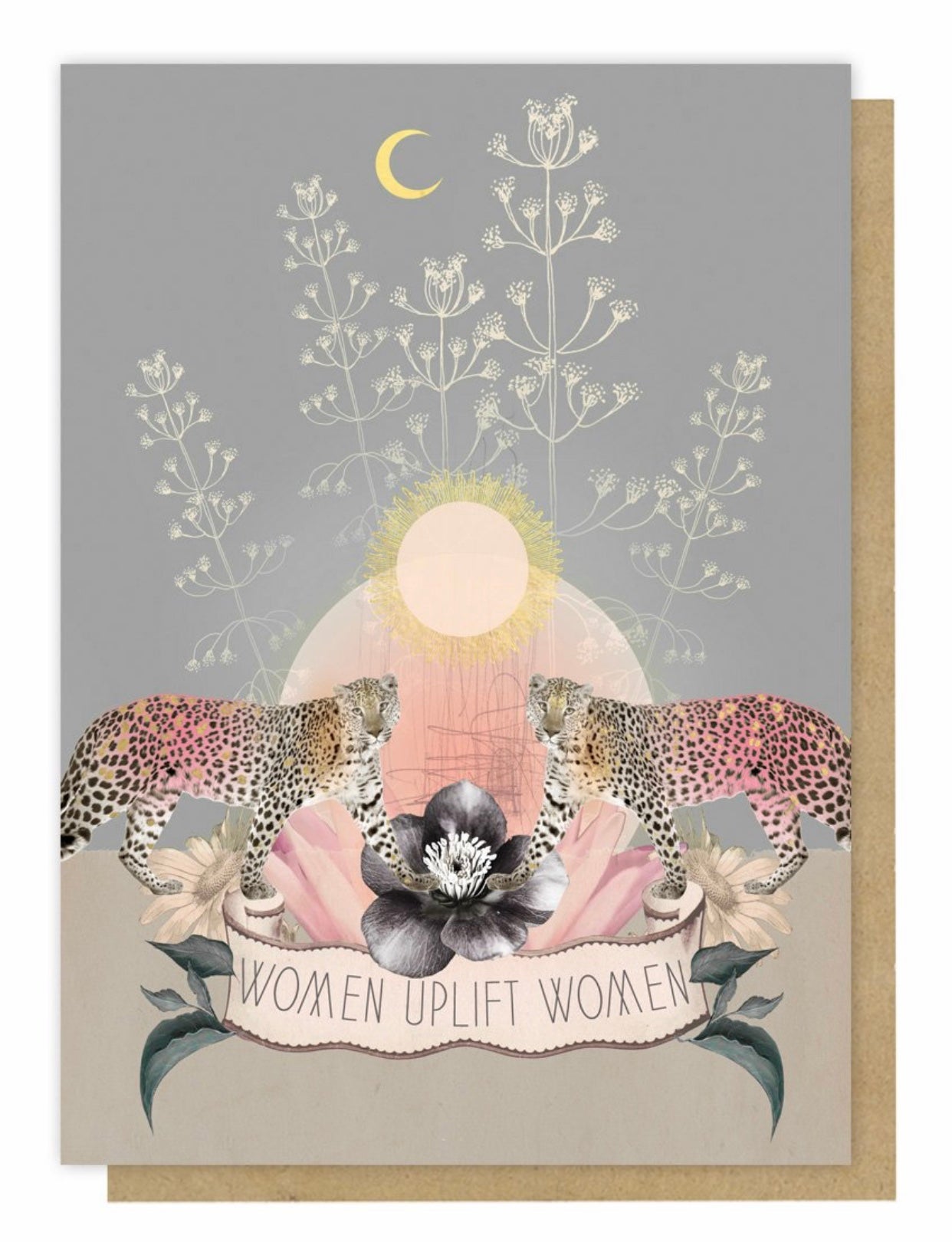 women uplift women greeting card