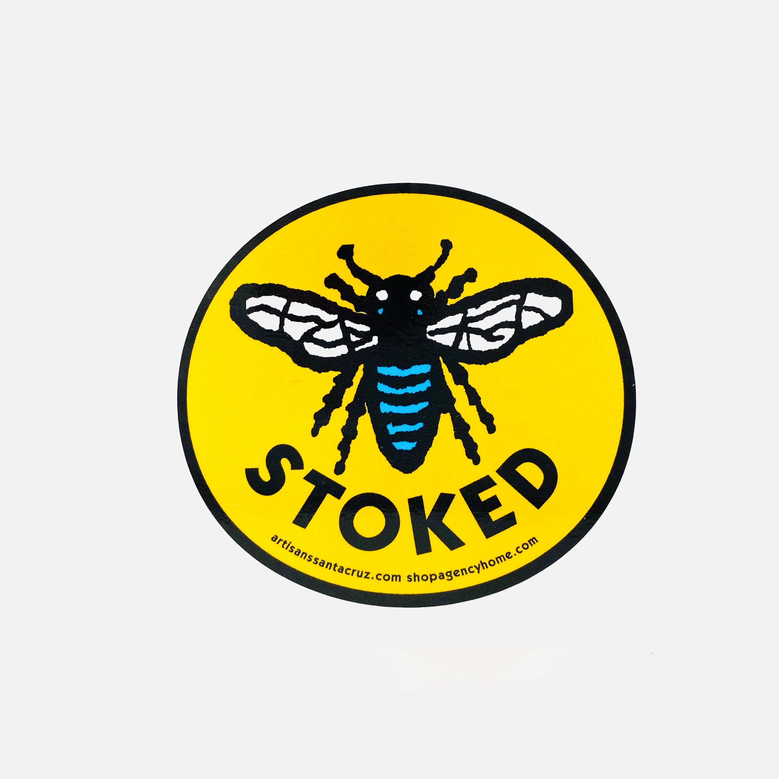 bumblebee stoked sticker