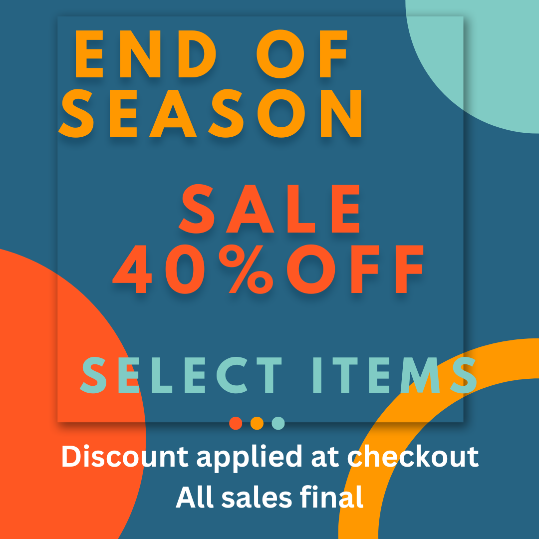 END OF SEASON SALE