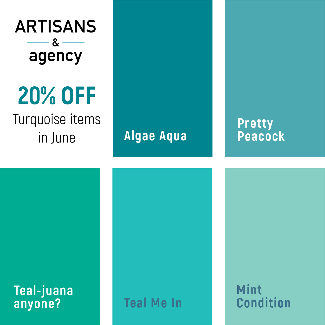 Save 20% June color of the Month