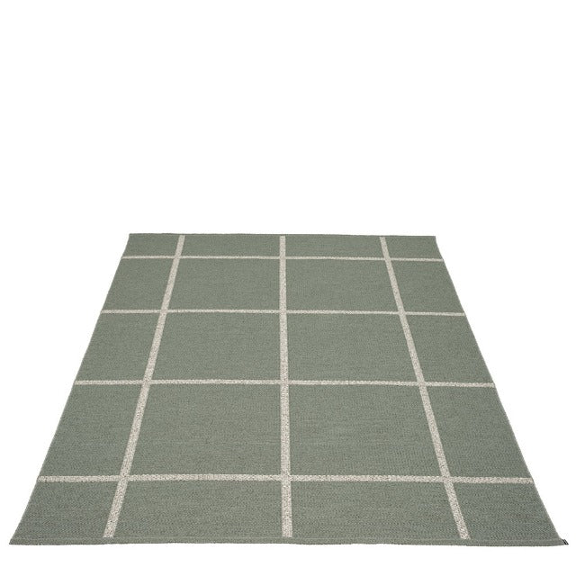 Woven rug Army stone