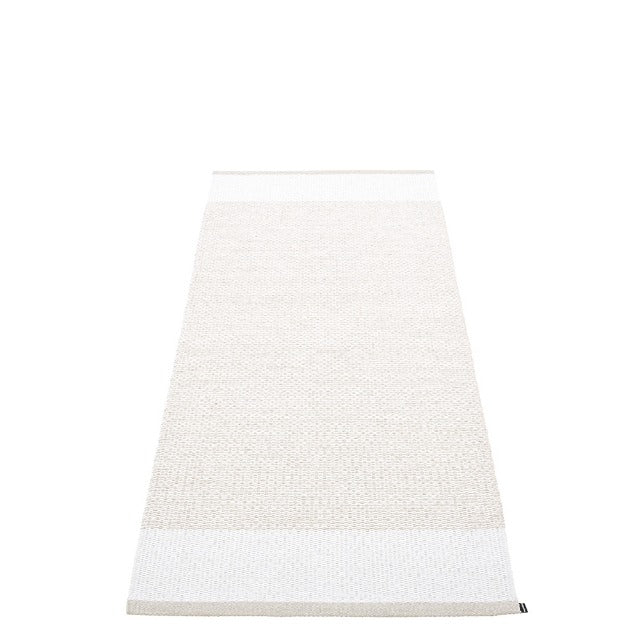 Woven Rug in White 4.5'x6.5'