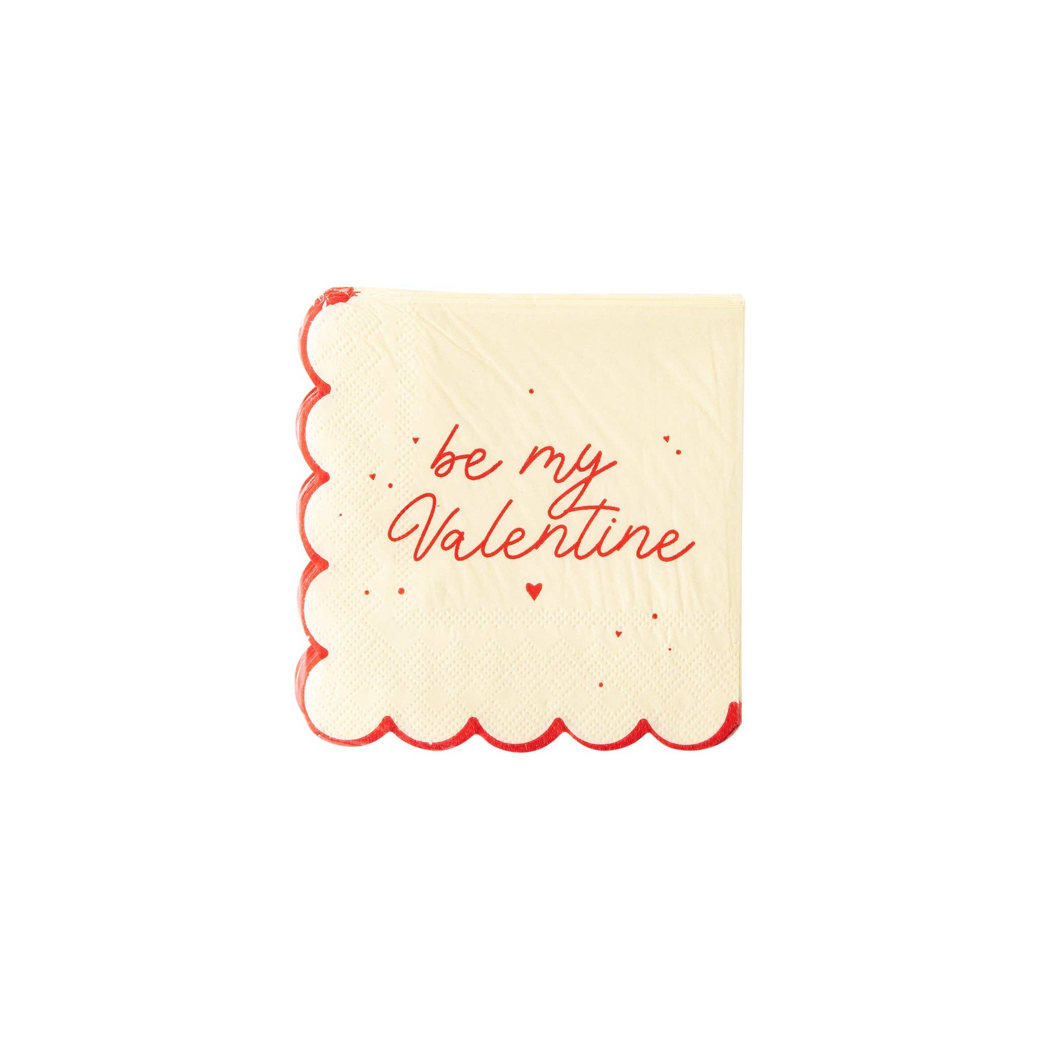 be my valentine napkins