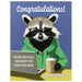 Funny graduation card from the Graduation Card Collection by ARTISANS & agency, perfect for celebrating your cool grad!