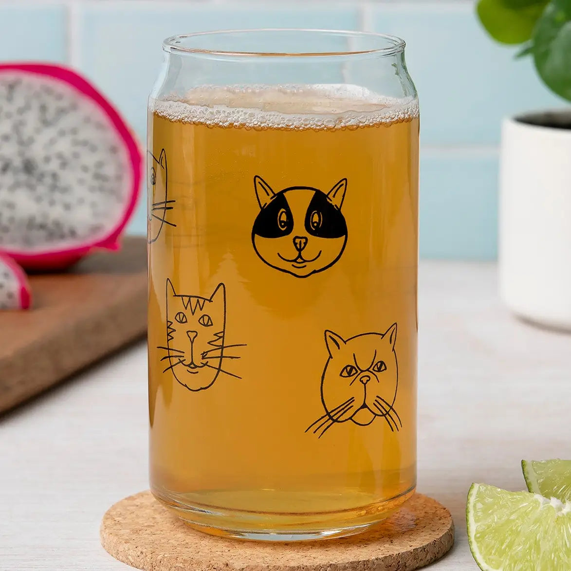 Cat Glassware