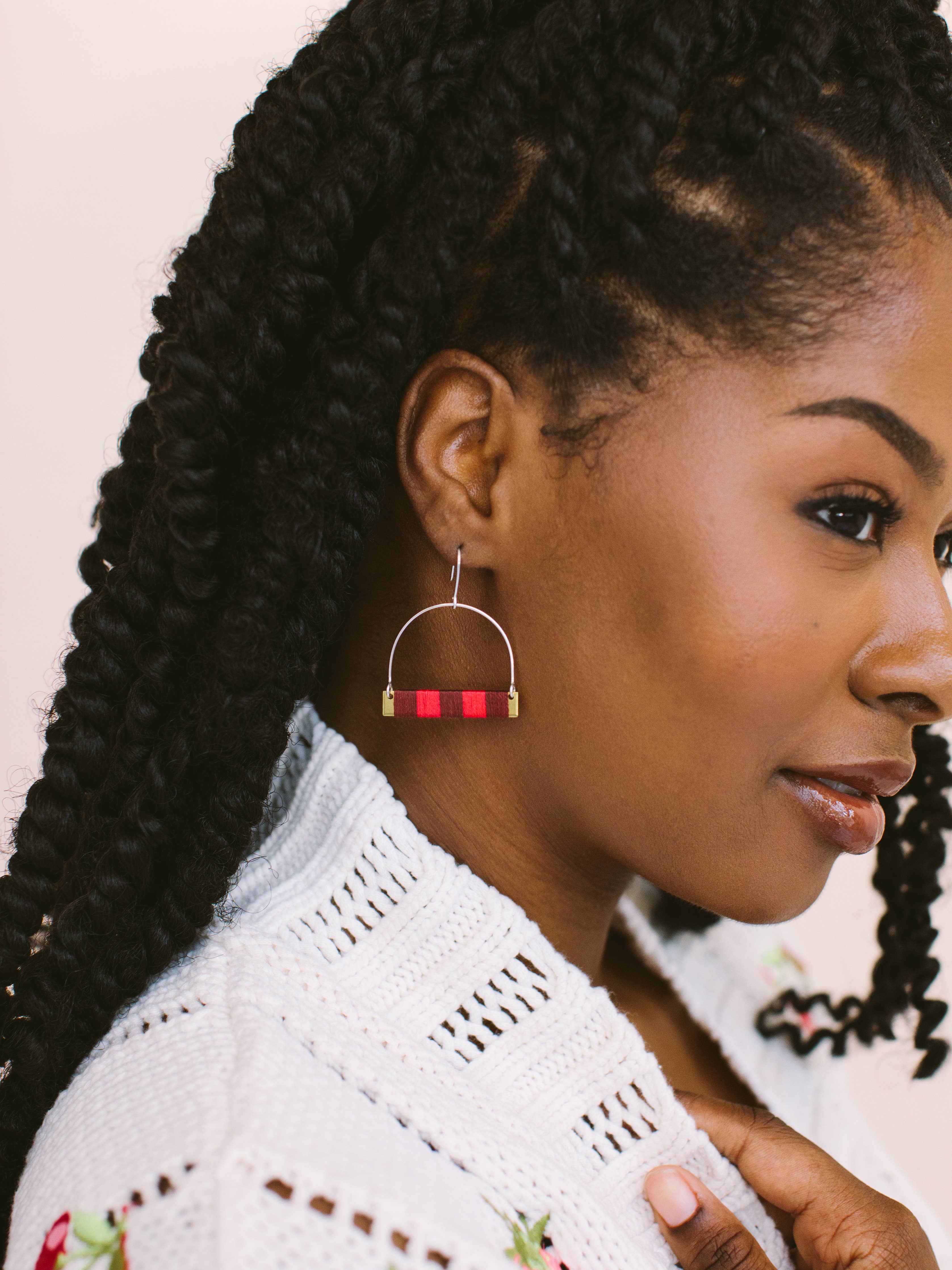 Checkerboard Earrings