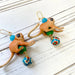 Monkey earrings