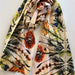 Wild Flowers cotton scarf by Nina J, limited-edition wearable art inspired by nature