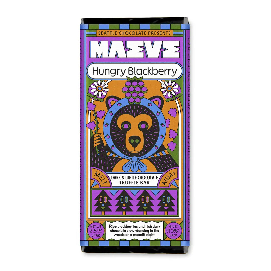 Seattle Chocolates Maeve Truffle Bars | Assorted Flavors