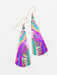 Sparkly Gaya Earrings by Holly Yashi, perfect for adding a pop of purple to your summer style and making everyone wonder if you've just stepped out of a glamorous jewelry box!