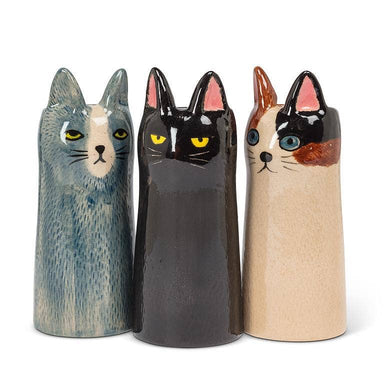 Skinny Cat ceramic Vase