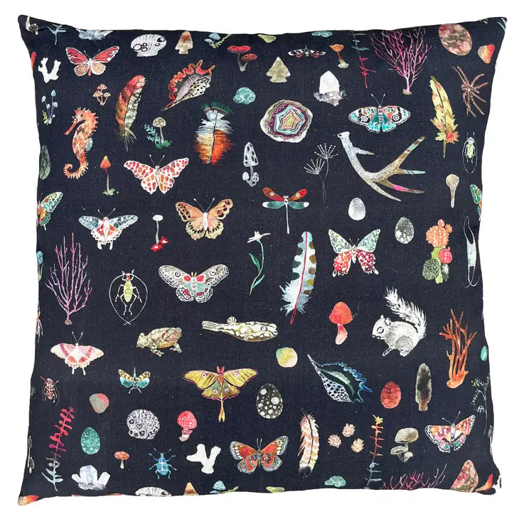 insect throw pillow