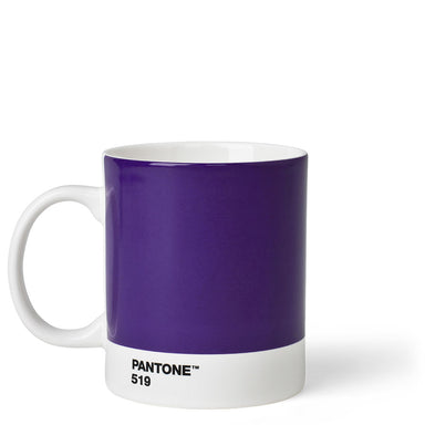 purple pantone ceramic mug