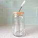 Bamboo Lid & Straw for Beer Can Glass by Counter Couture