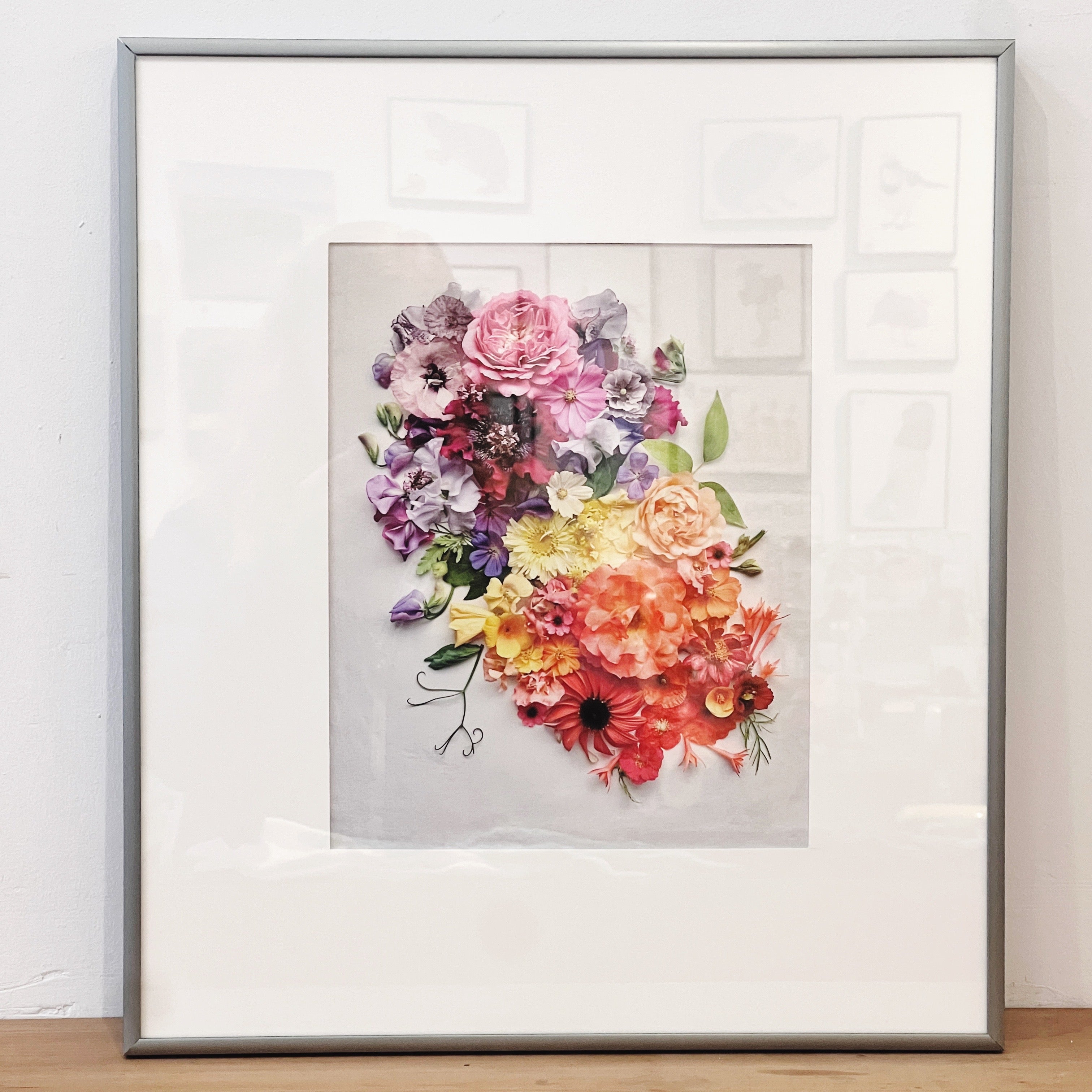 Rainbow Blooms Print | 8x10