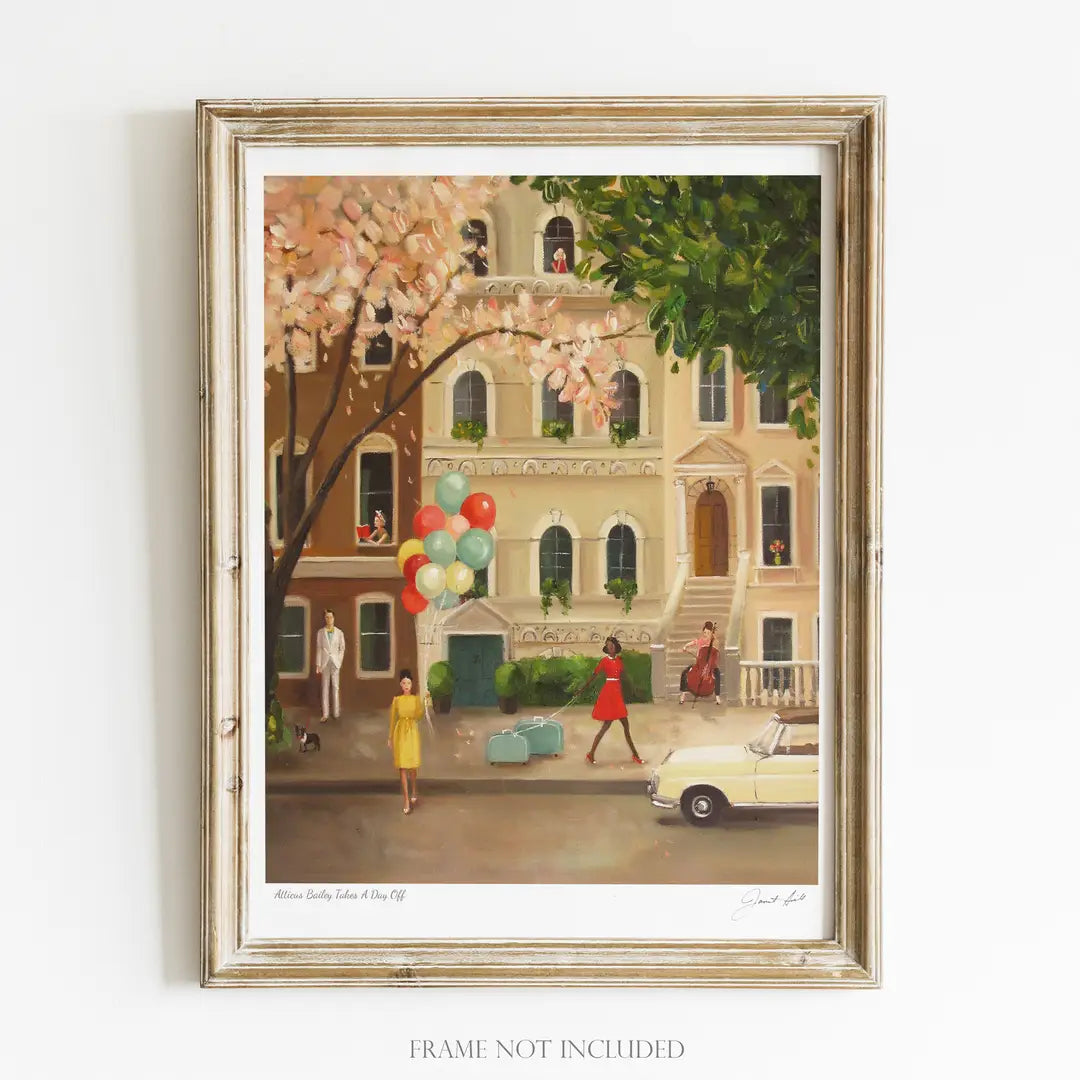 Atticus Bailey Takes A Day Off Art Print