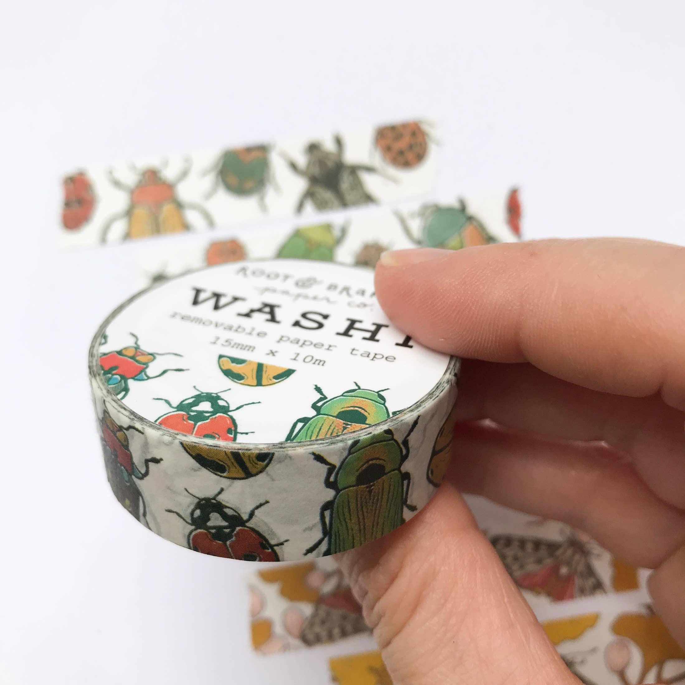 Beetle washi tape