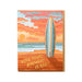 Hope your birthday is rad surfboard sunset Greeting Card