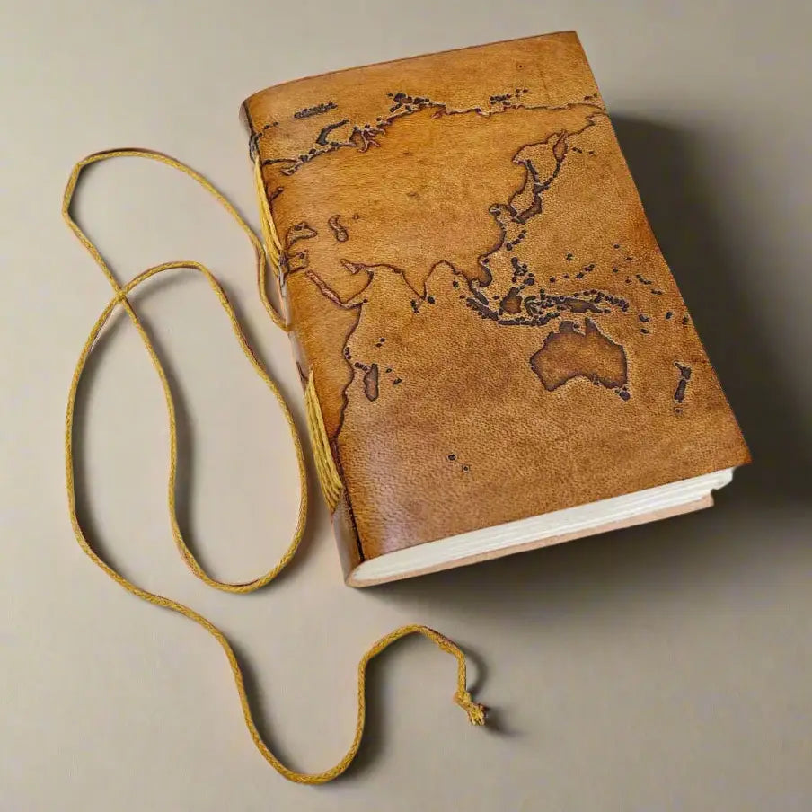 Handmade Embossed Leather Journals