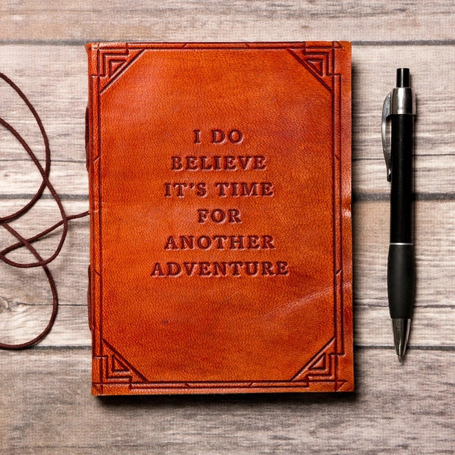 I do believe it's time for another adventure leather journal