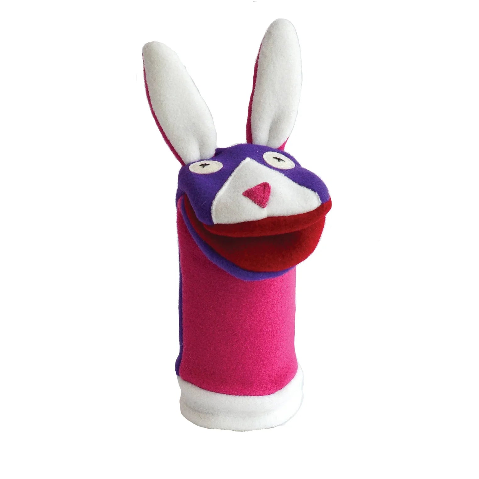 fleece rabbit handmade hand puppets