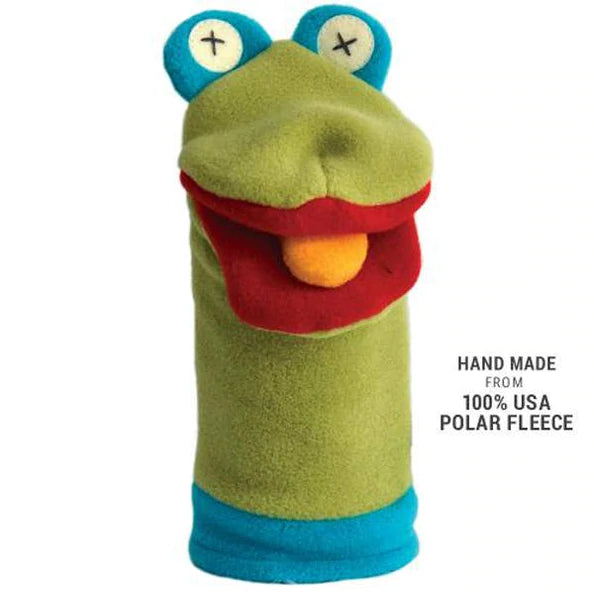 fleece snake handmade hand puppets