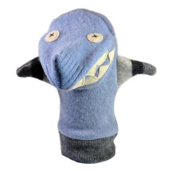 Reclaimed Wool Animal Puppets