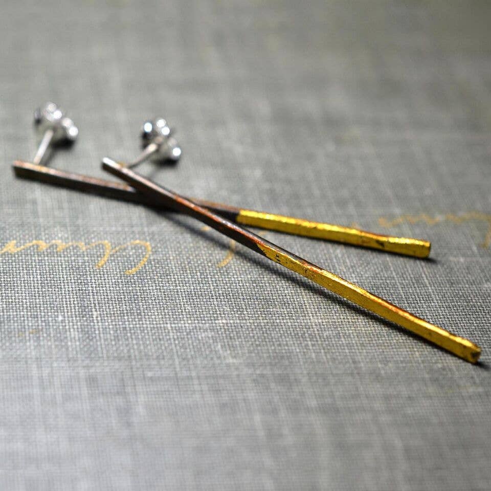 Long Steel & Gold Sticks