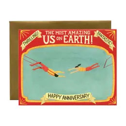 The most amazing us on earth greeting card