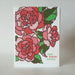 Hand-printed card from the Little Green Card Collection featuring a whimsical design on eco-friendly felt weave paper.