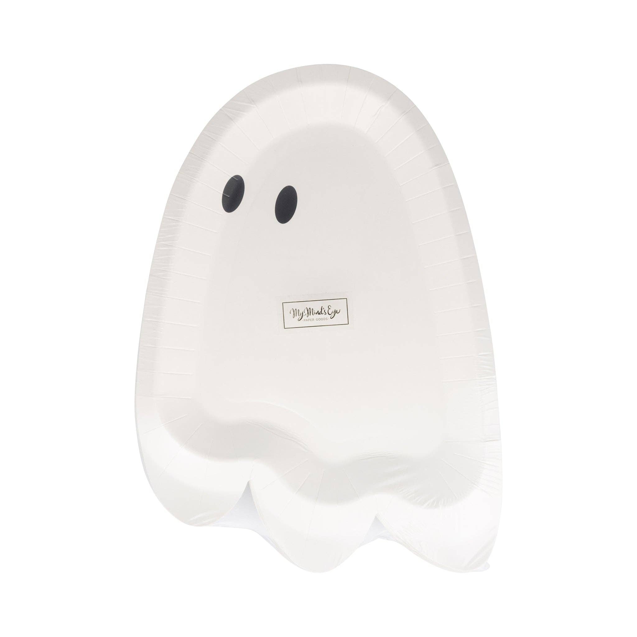 Ghost Shaped Paper Plates