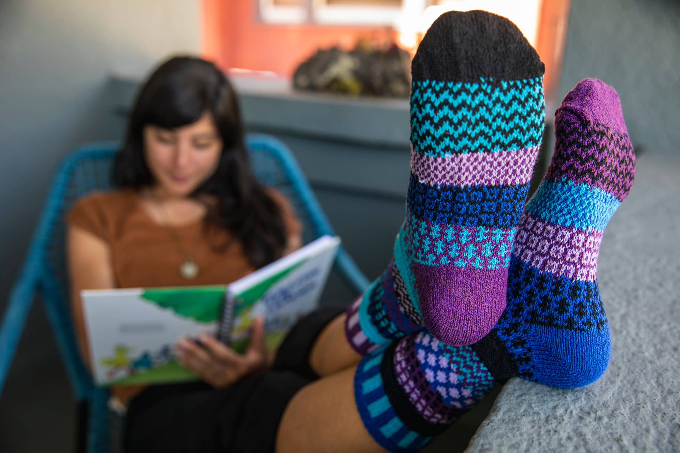 Raspberry Crew Socks | Eco-Friendly & Made in the USA