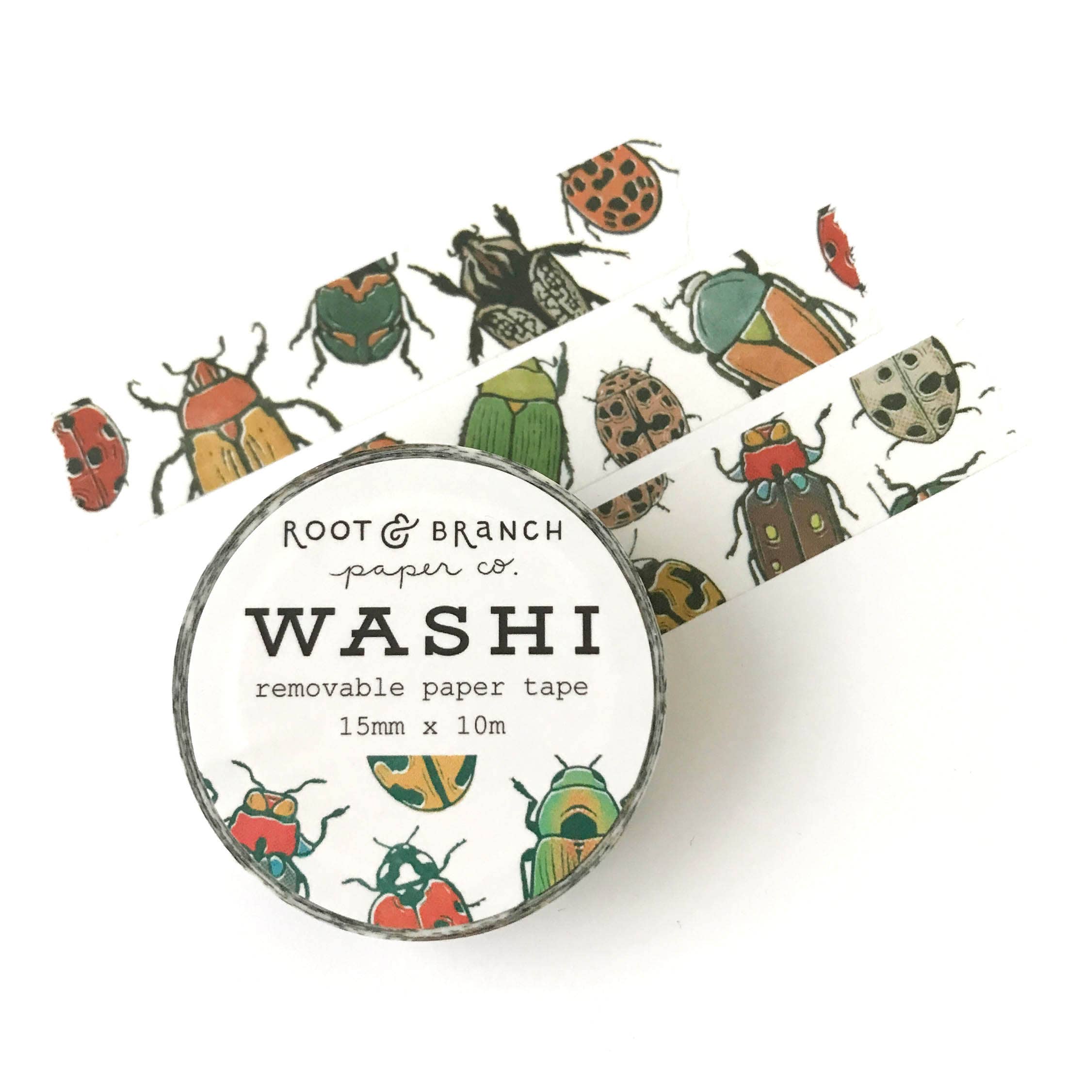 Beetle washi tape